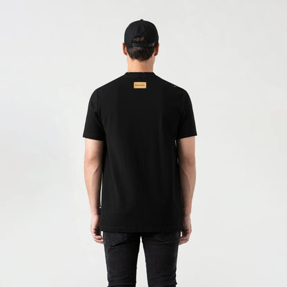 MUSTANG T-SHIRT BLACK MONASTERY
