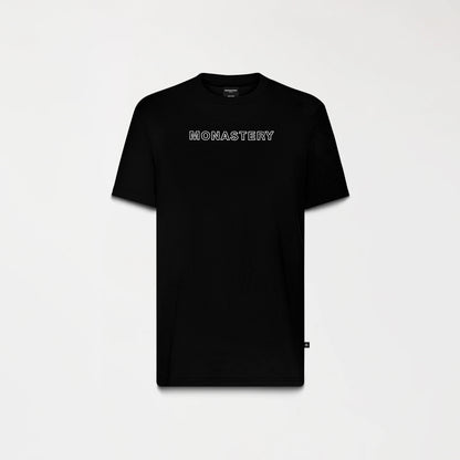TROYA T-SHIRT BLACK MONASTERY