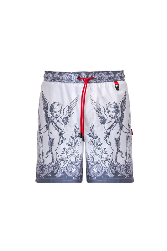 PERPETUO PANTALONETA CREMA/GRIS CLEMONT