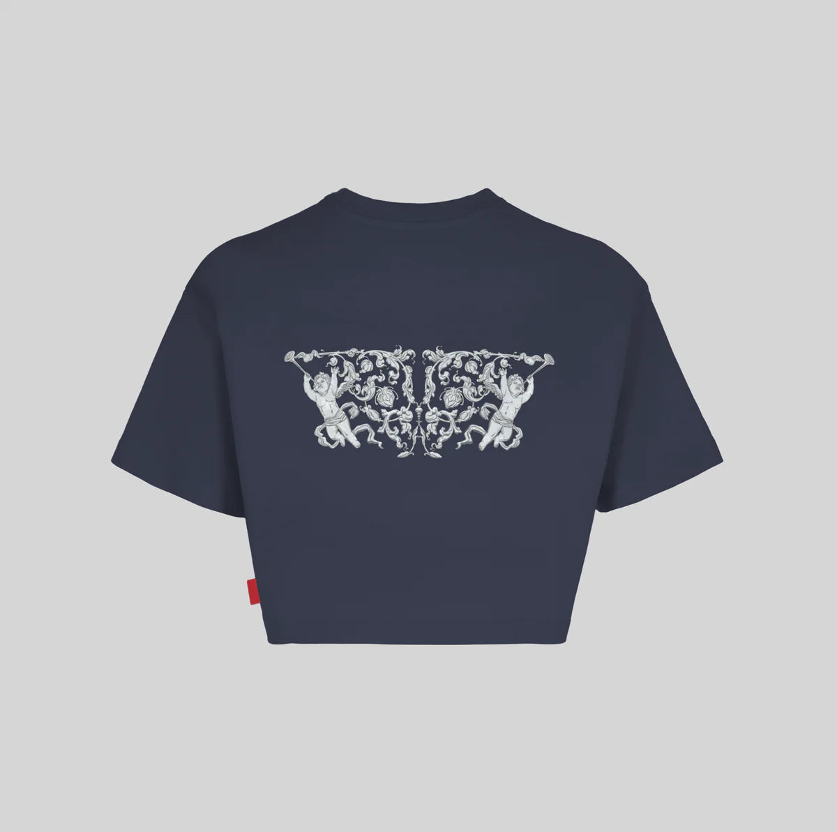 CROP TOP OVERSIZE ILLUMINAZIONE DARKBLUE CLEMONT