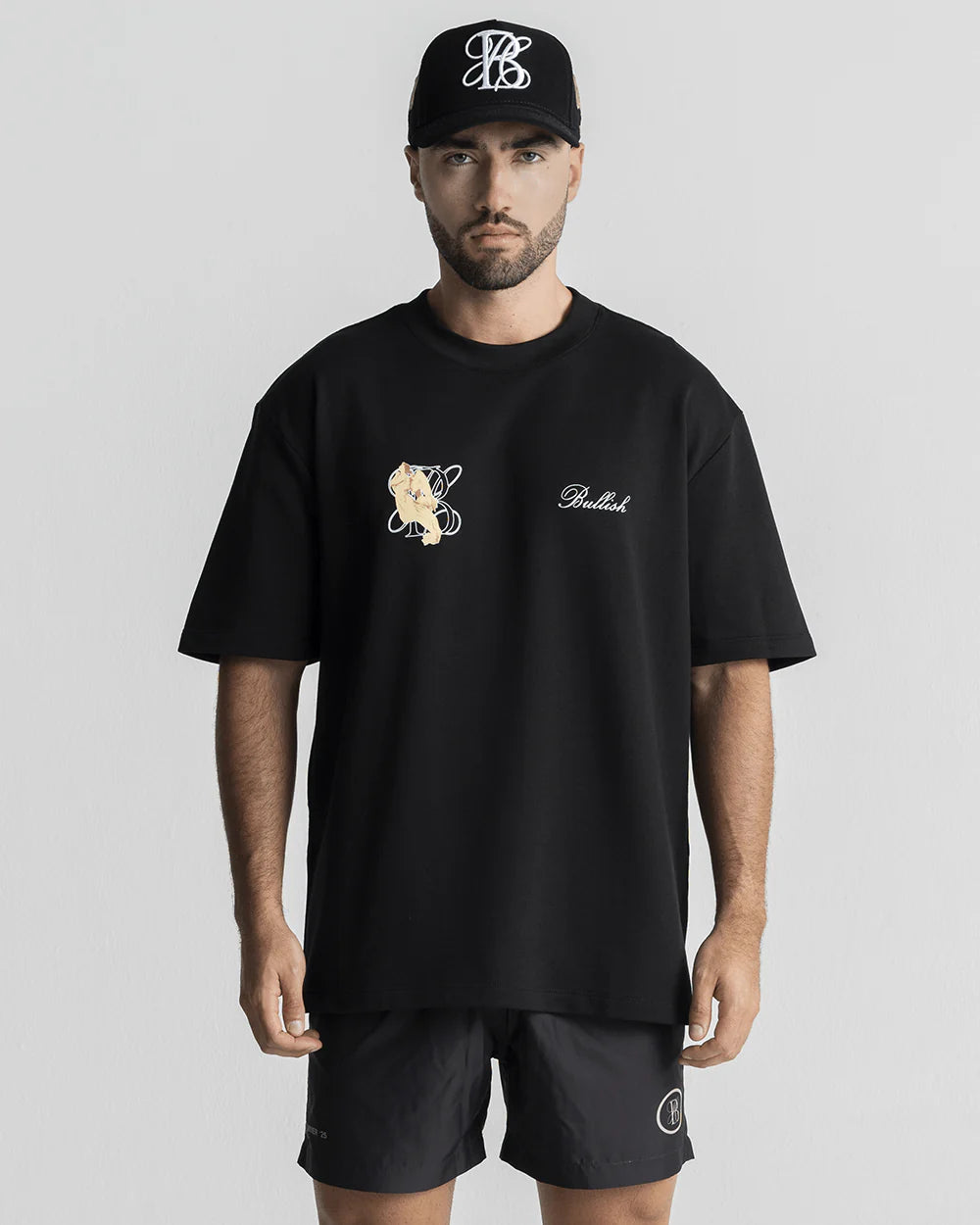 LAAGON OVERSIZED BLACK BULLISH