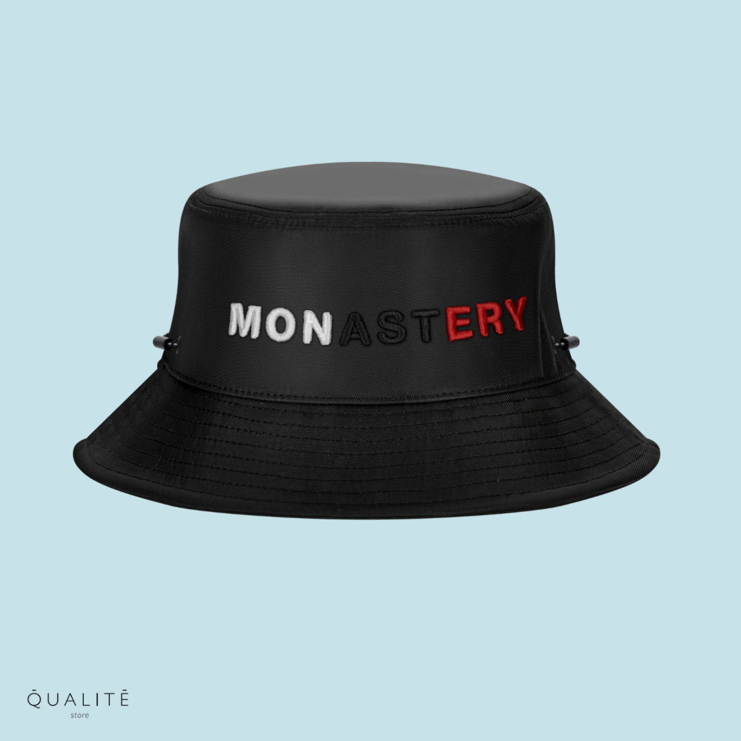 MONASTERY CANOPO BLACK BUCKET HAT – Qualite Store