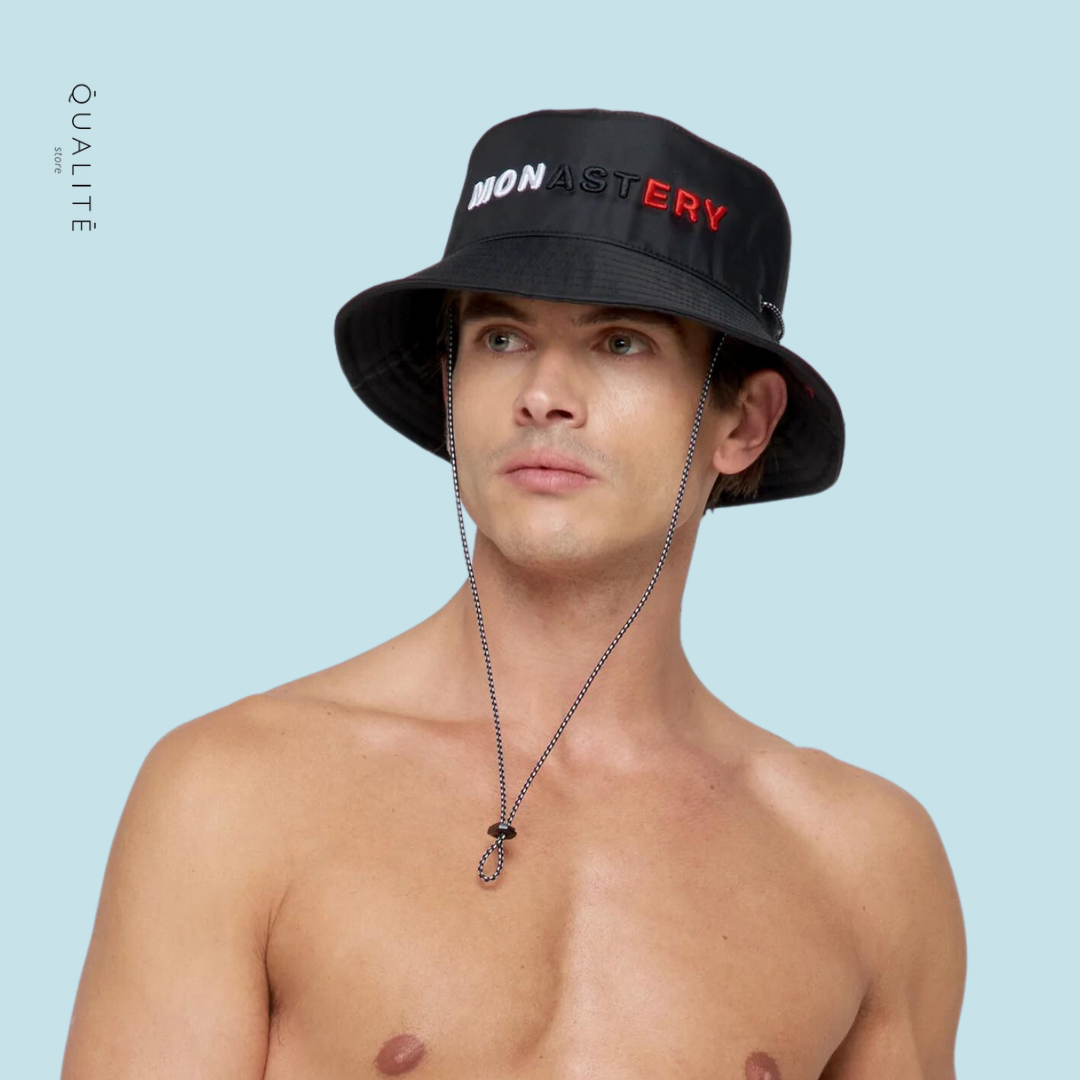 MONASTERY CANOPO BLACK BUCKET HAT – Qualite Store